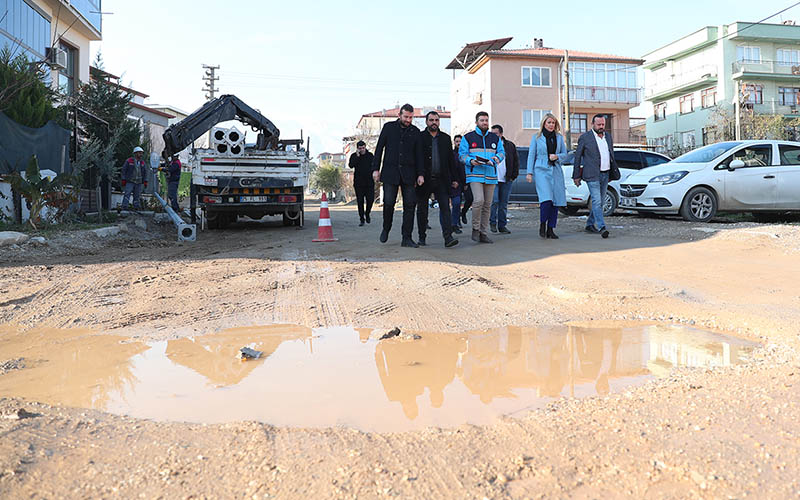 Merkezefendi Mahallesi’ne 120 bin metrekare parke taşı döşenecek
