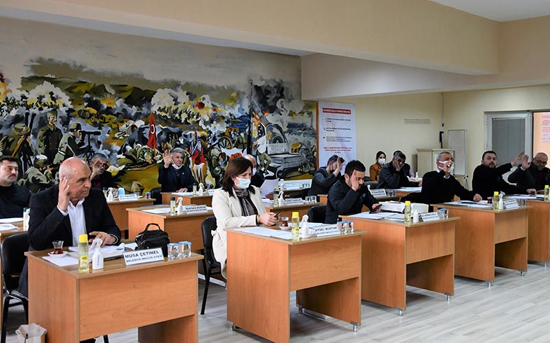 Buldan Belediye Meclisinde encümen ve komisyon seçimleri yapıldı