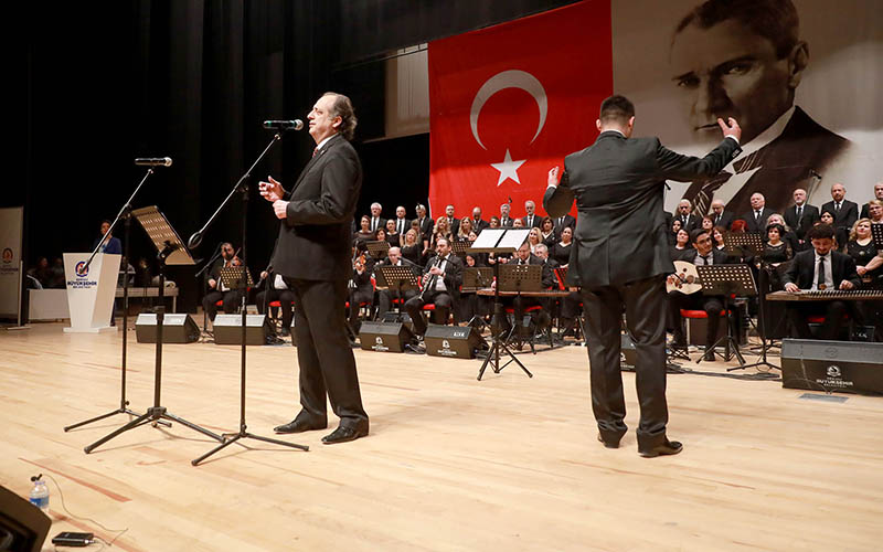 Türk Sanat Müziği Korosu müzikseverlerle buluştu