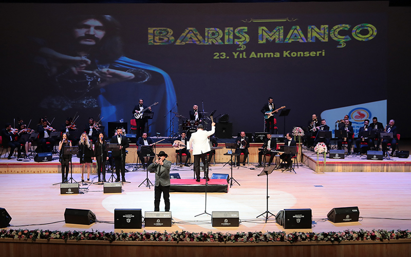 Büyükşehir Belediyesinden Barış Manço Anma Konseri