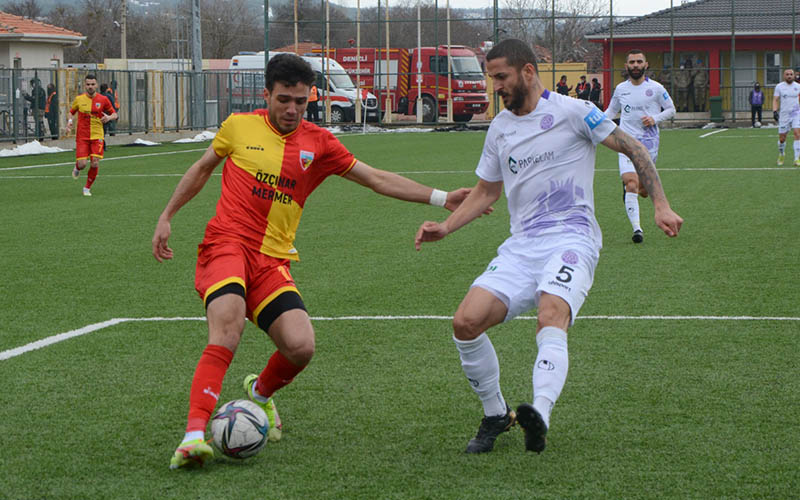 Kızılcabölükspor- 52 Orduspor FK maçından gol sesi çıkmadı