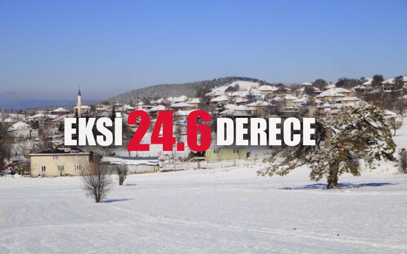 Türkiye’nin en soğuk yeri Denizli’den bir mahalle oldu