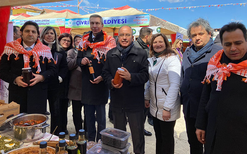 Buldan’ın lezzetleri Kültür ve Tarhana Festivali’nde tanıtıldı