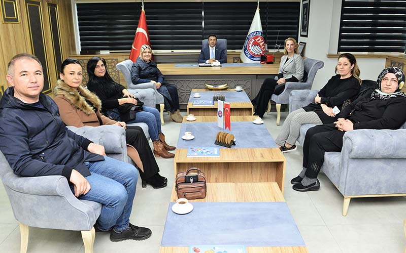 DTO’ya kamu ve STK yöneticilerinden ziyaretler
