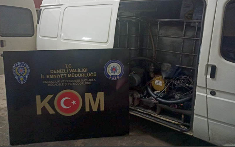Kaçak akaryakıt ele geçirildi
