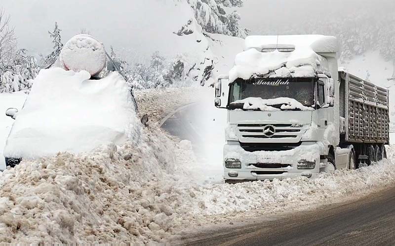 Araçlarını karayolunda terk edip gittiler