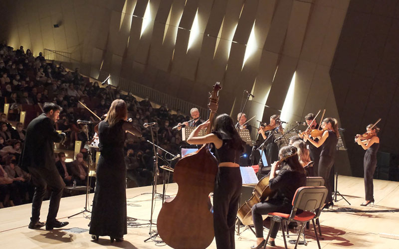 Pamukkale Filarmoni Orkestrası’ndan ilk konser
