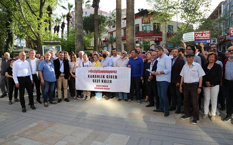 Gezi Davası’ndaki mahkumiyet kararlar protesto edildi