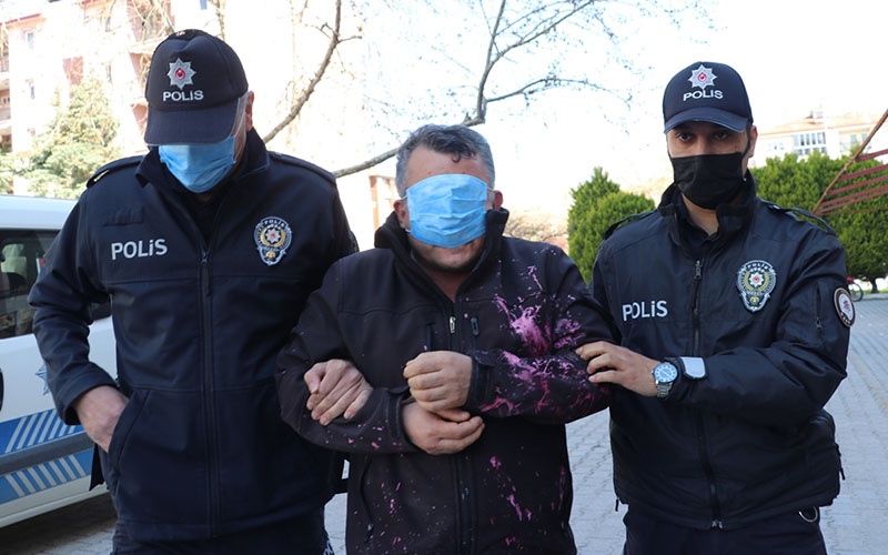 Asitli saldırıda bulunan kişi tutuklandı