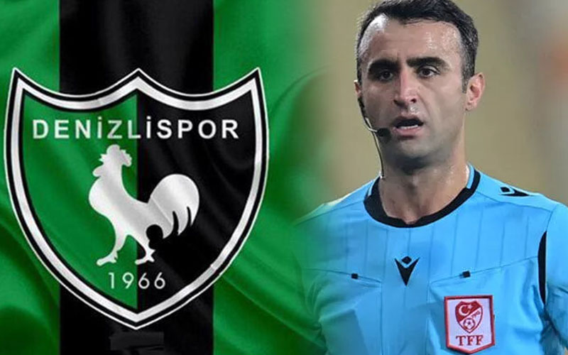 Denizlispor’dan Bursaspor maçının hakemi Karaoğlan’a tepki