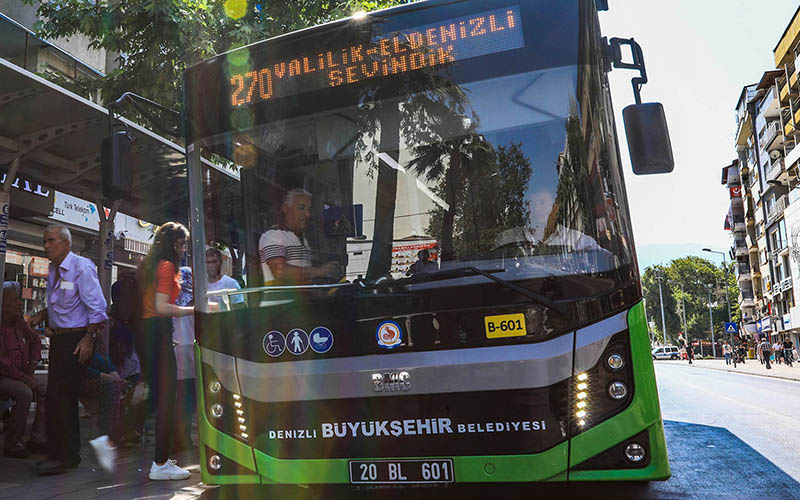 Belediye otobüsleri 4 gün ücretsiz yolcu taşıyacak