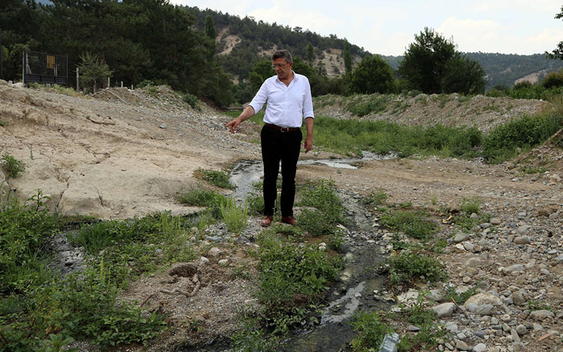 Öztürk: Akbaş Barajı’na kanalizasyon atıkları karışıyor