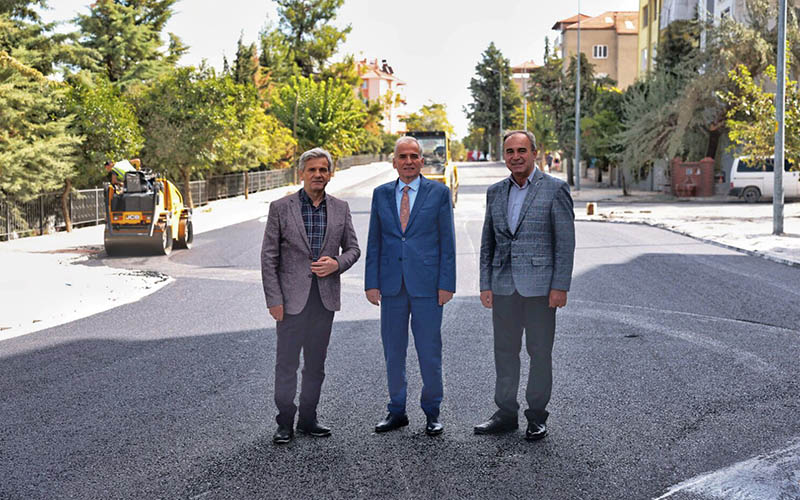 Büyükşehirden Acıpayam’da asfaltlama çalışması