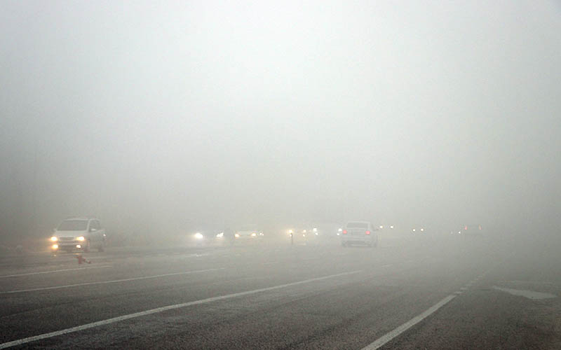 Denizli’de yoğun sis ulaşımı aksattı