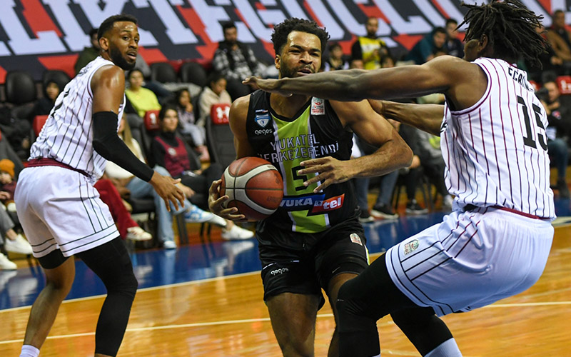 Merkezefendi Belediyesi Basket, Gaziantep Basketbol’a yenildi: 80-78