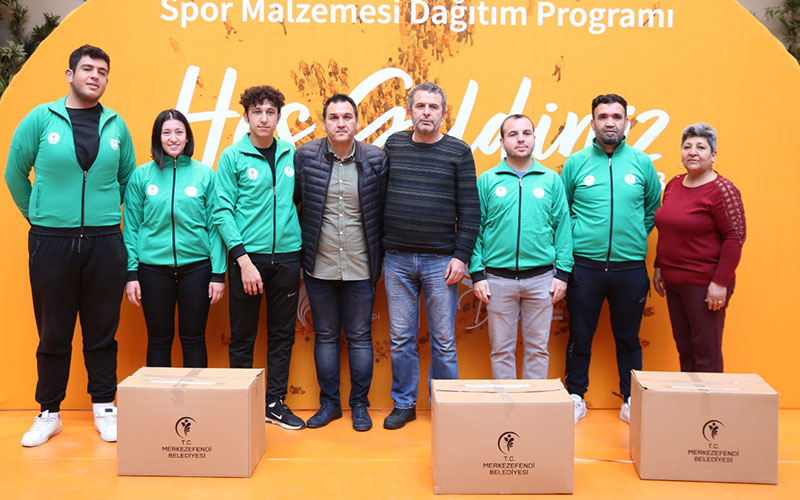 12 engelli spor kulübüne malzeme ve ekipman desteği