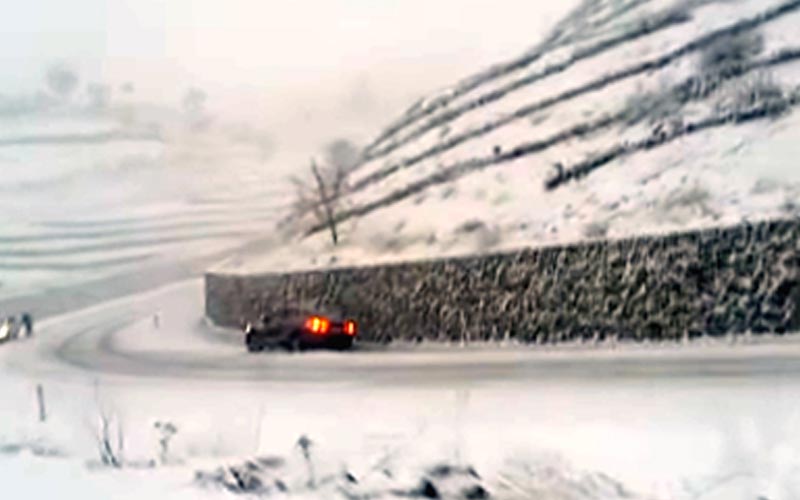 Kar yağışı başladı, bu yollara dikkat