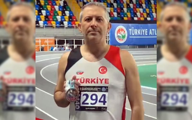 Akbaba, Balkan Masterlar Atletizm Şampiyonası’nda 2. oldu