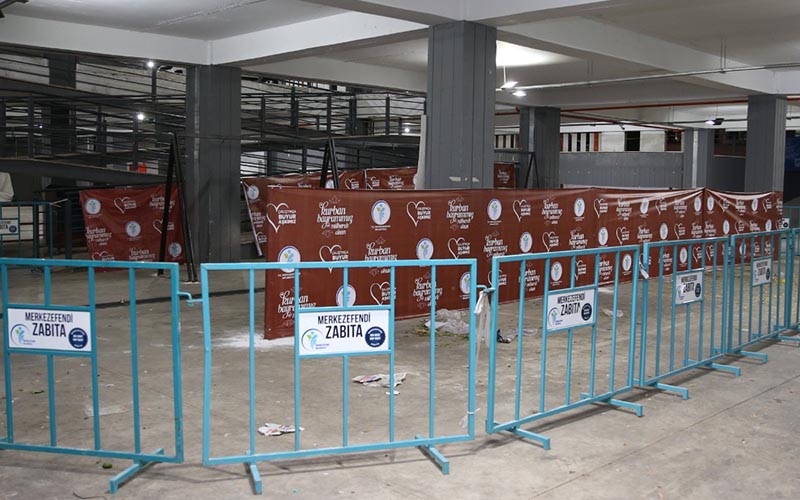 Merkezefendi’de kurban kesim yerleri belirlendi