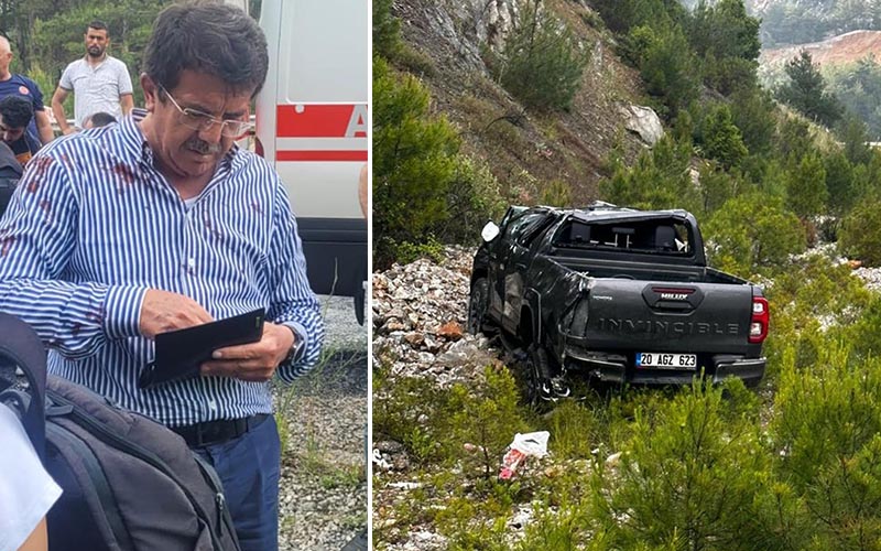 Kaza geçiren Zeybekci’nin sağlık durumu açıklandı