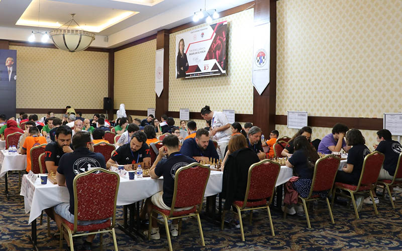 Türkiye Satranç 1. ve 2. Ligi karşılaşmaları Denizli’de yapıldı