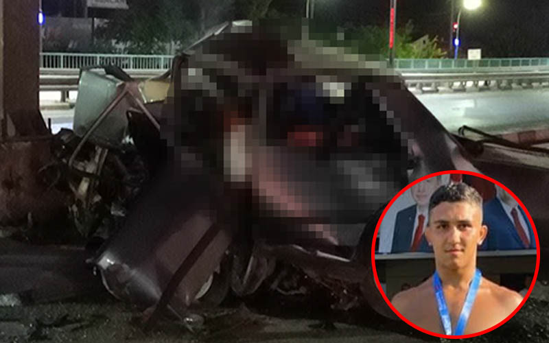 Milli güreşçi Beytullah Sarı kazada yaralandı, 4 kişi öldü