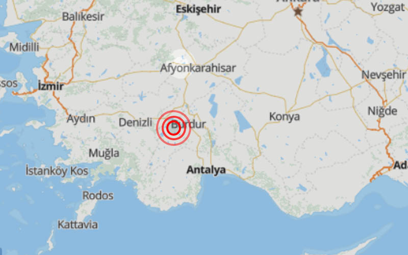 Yeşilova’daki deprem Denizli’nin bazı ilçelerinde hissedildi