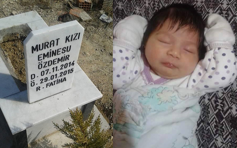 8 yıl önce ölen bebeğin davasından 750 bin lira tazminat kararı çıktı