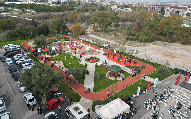 Denizli Büyükşehir Belediyesinden Zeytinköy’e park