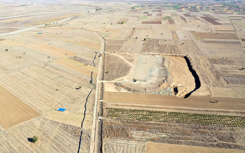 Emirçay Göleti 6 bin 600 dekar araziyi sulayacak