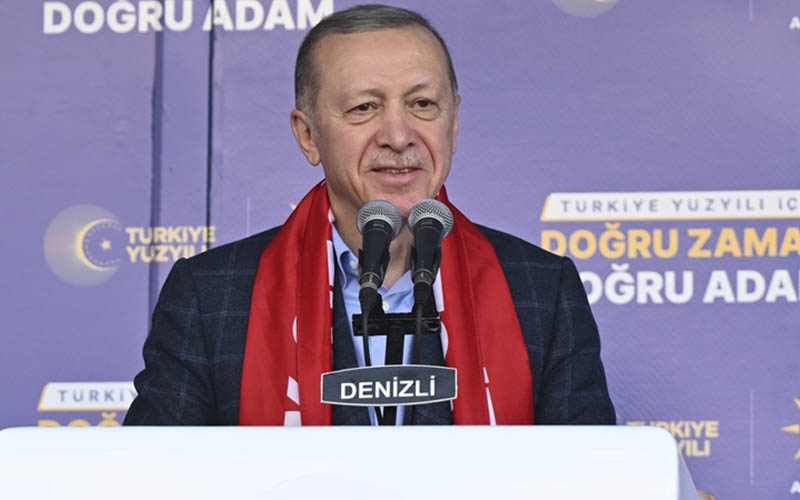 Yerel seçimin ilk mitingi Erdoğan’dan