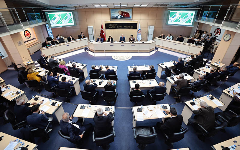 Denizli Büyükşehir Belediye Meclisinden son toplantı