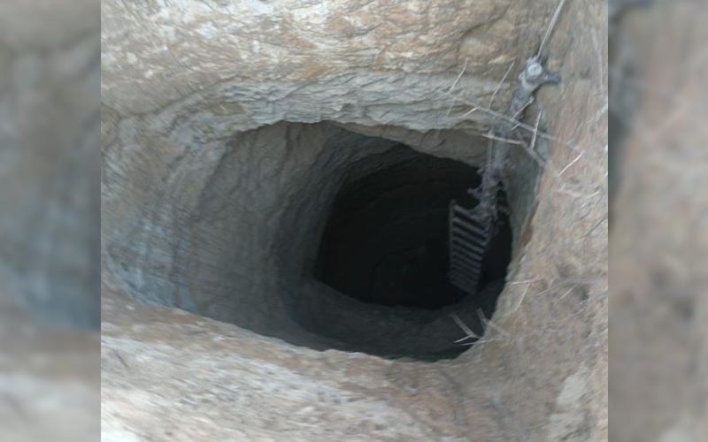 Define için 30 metrelik kuyu açtılar