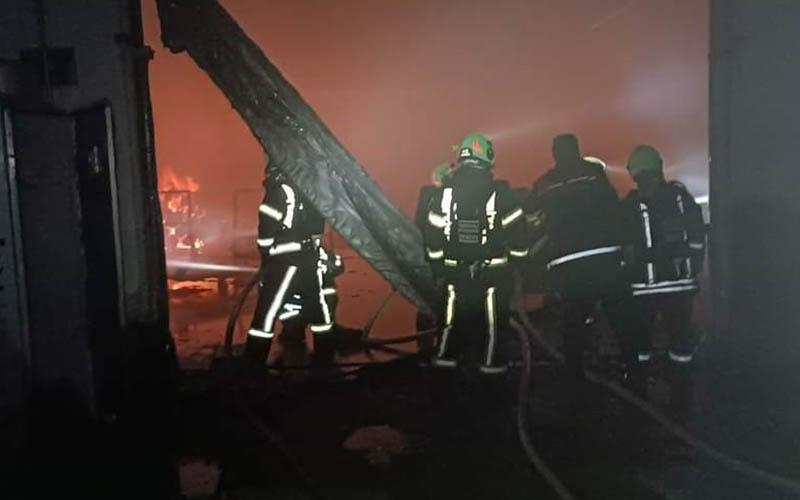 Denizli OSB’deki fabrika yangını korkuttu
