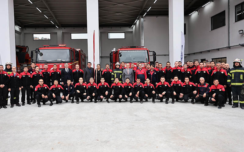 Yeni itfaiye hizmet binası açılışında konuşan Zolan: Denizli Büyükşehir İtfaiyesi Türkiye’de ilk 3’tedir