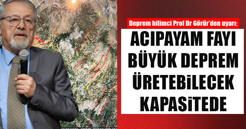 D20Haber - Denizli Haberleri – Prof Dr Görür: Acıpayam Fayı büyük ...