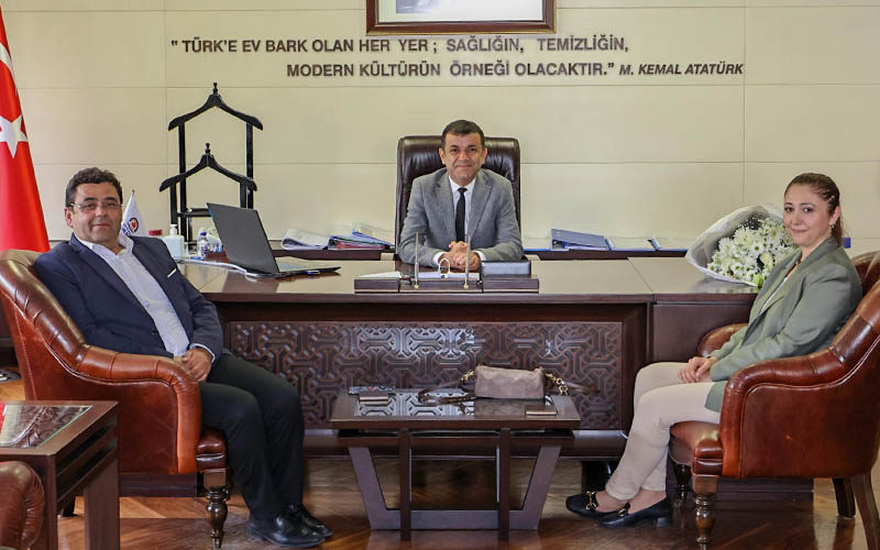 CHP Merkezefendi ilçe yönetimi Çavuşoğlu’nu ziyaret etti
