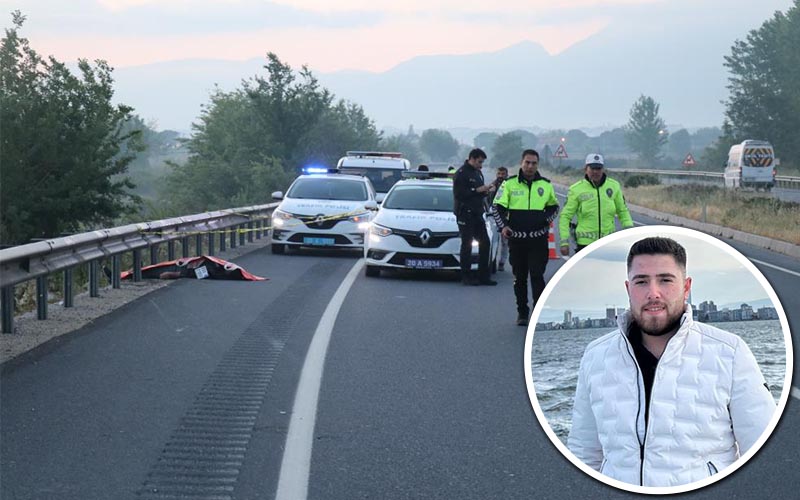 Motosiklet bariyere çarptı, sürücüsü öldü