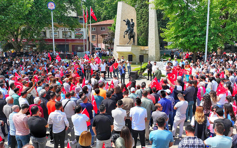 Denizli Büyükşehir Belediyesinde 1 Mayıs kutlaması