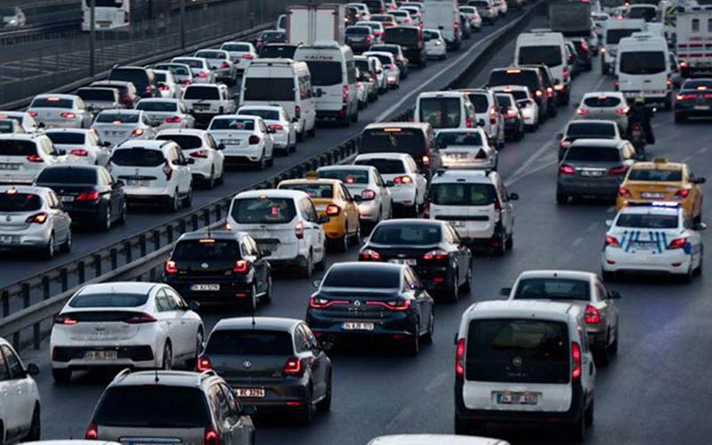 Motorlu araç sayısı 514 bin 169, yüzde 25’i motosiklet