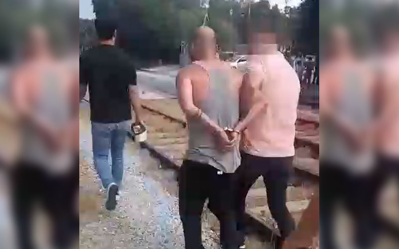 Dehşeti yaşatan satırlı saldırgan yakalandı
