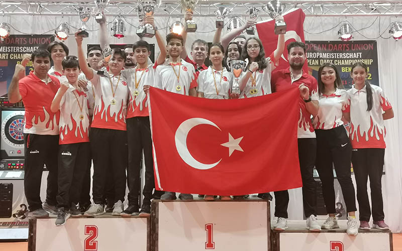 Yatağanlı dartçılar, Türkiye şampiyonu oldu