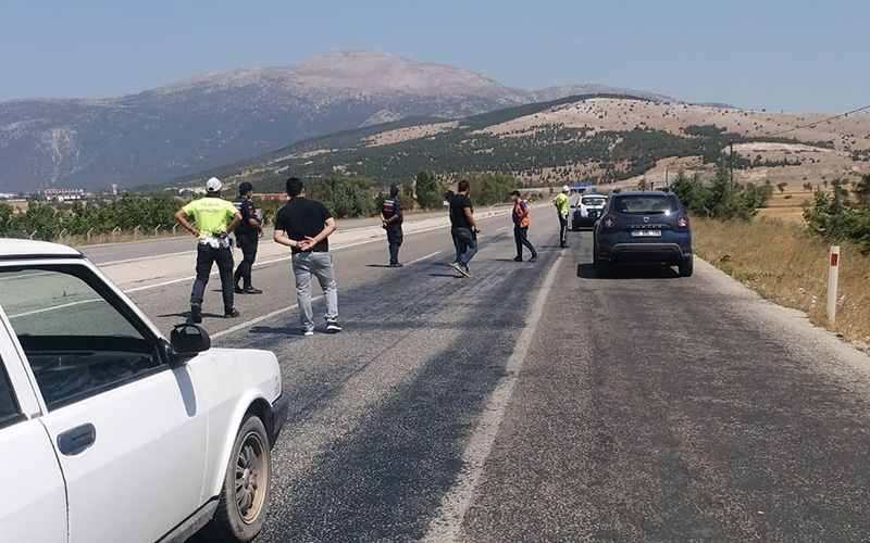 Denizli-Antalya karayolu çift yönlü trafiğe kapatıldı