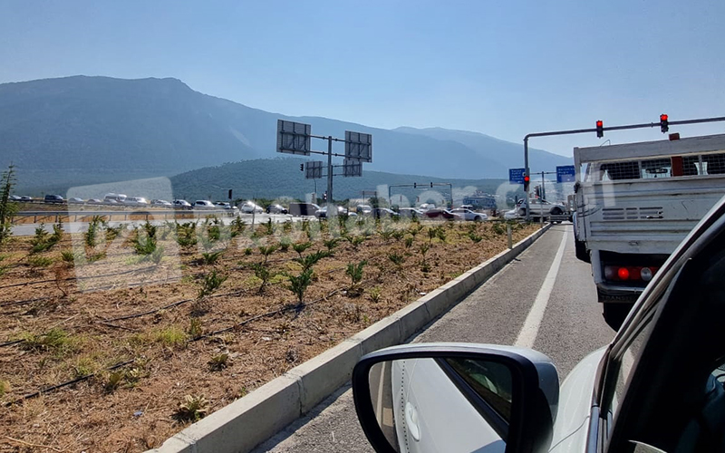 Denizli-Antalya-Muğla karayolundaki çalışma yine çileye dönüştü