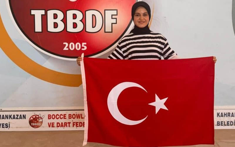 Babadağ Bocce Spor Kulübünden Mukaddes, milli takıma seçildi