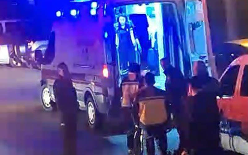 3. kattan atladı, zemine çakıldı