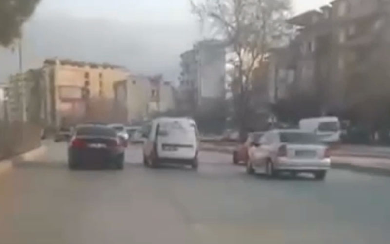 Drift ve makas atmaya polisli son: Bir sürücünün ehliyetine el kondu
