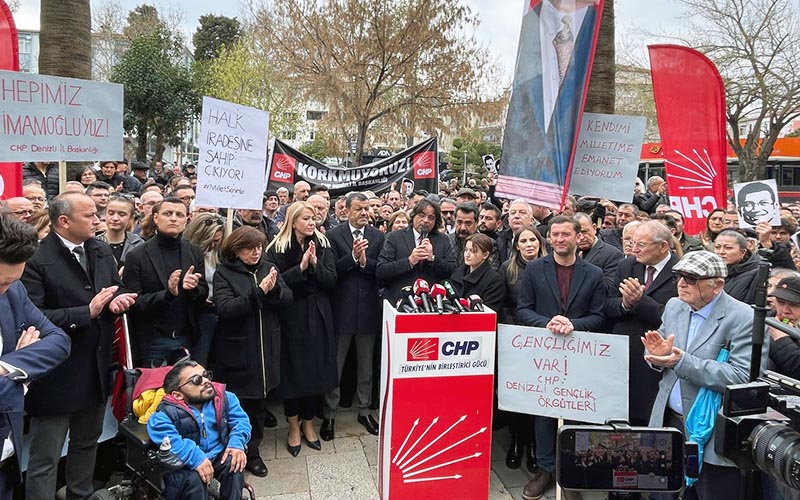 CHP: Hukuksuzluğa dur diyelim
