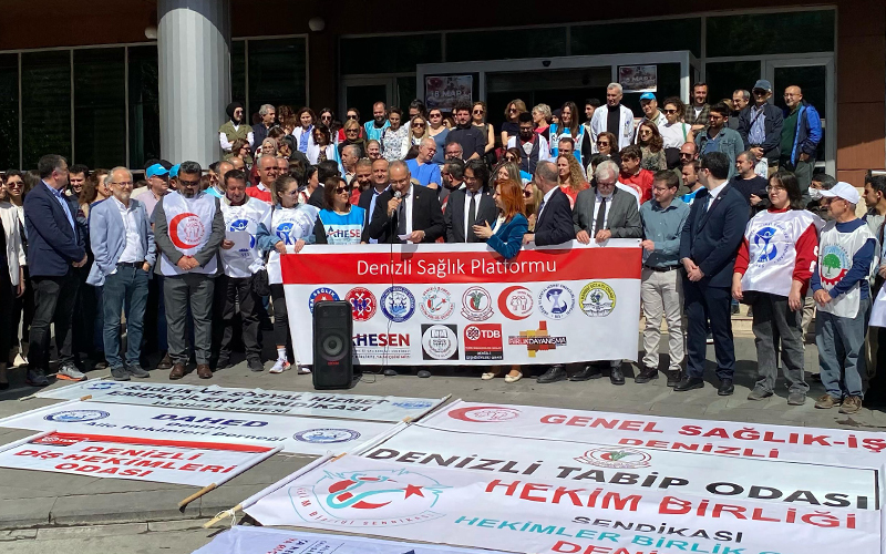 Doktorlar iş bırakma eyleminde