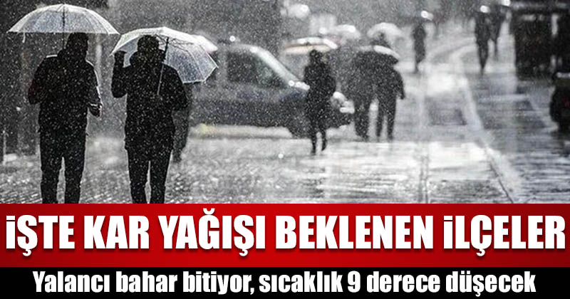 D20Haber - Denizli Haberleri – İşte kar yağışı beklenen ilçeler
